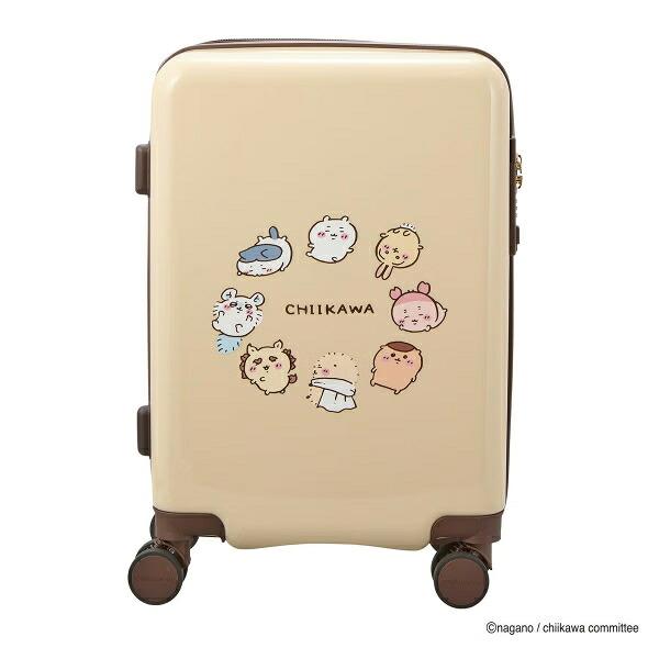 ちいかわ ジッパータイプ スーツケース  ( ベージュサークル)  Sサイズ 商品画像5：キャラグッズPERFECT WORLD TOKYO