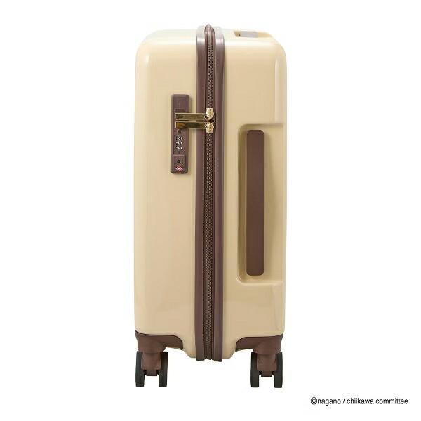 ちいかわ ジッパータイプ スーツケース  ( ベージュサークル)  Sサイズ 商品画像6：キャラグッズPERFECT WORLD TOKYO