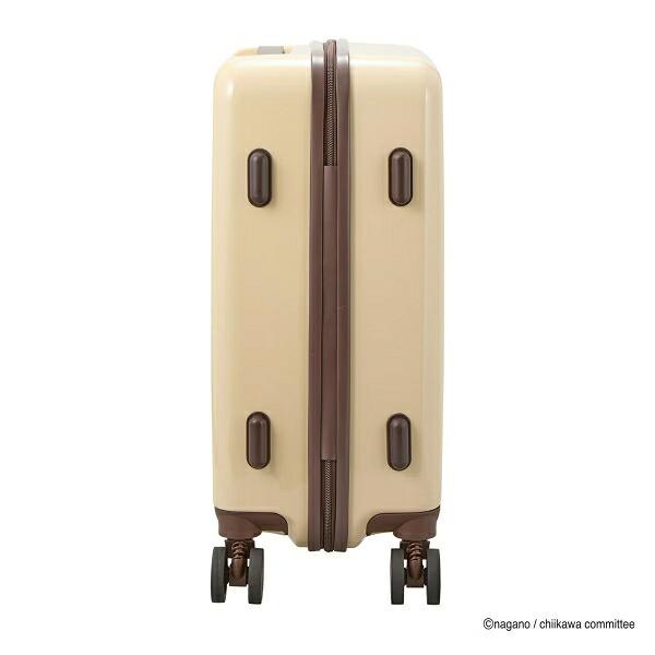 ちいかわ ジッパータイプ スーツケース  ( ベージュサークル)  Sサイズ 商品画像8：キャラグッズPERFECT WORLD TOKYO