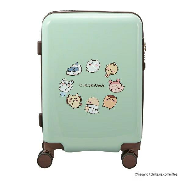 ちいかわ ジッパータイプ スーツケース  ( ミントサークル)  Sサイズ 商品画像5：キャラグッズPERFECT WORLD TOKYO