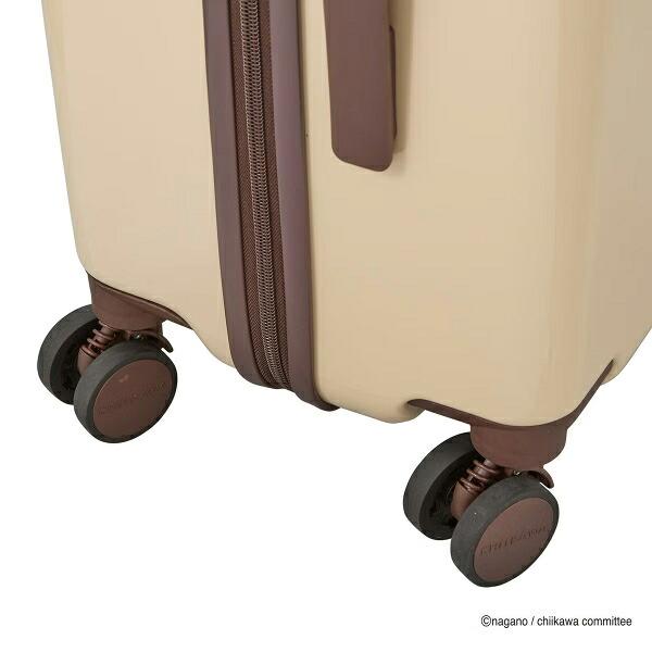 ちいかわ ジッパータイプ スーツケース  ( ベージュサークル)  Mサイズ 商品画像11：キャラグッズPERFECT WORLD TOKYO
