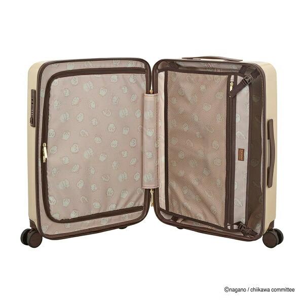 ちいかわ ジッパータイプ スーツケース  ( ベージュサークル)  Mサイズ 商品画像12：キャラグッズPERFECT WORLD TOKYO