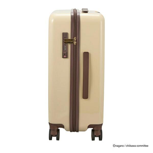 ちいかわ ジッパータイプ スーツケース  ( ベージュサークル)  Mサイズ 商品画像6：キャラグッズPERFECT WORLD TOKYO