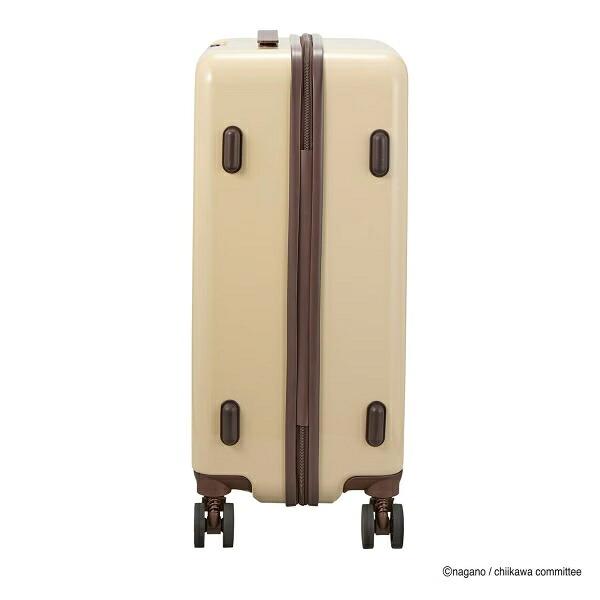 ちいかわ ジッパータイプ スーツケース  ( ベージュサークル)  Mサイズ 商品画像8：キャラグッズPERFECT WORLD TOKYO