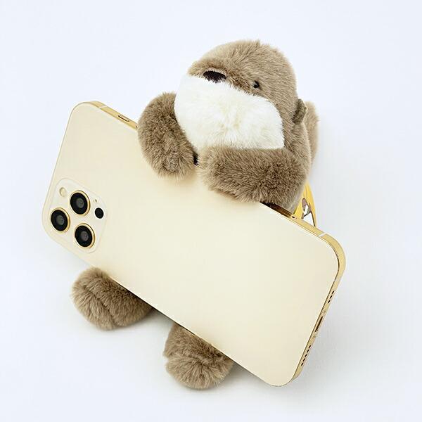 みるもん カワウソ おでかけスマホスタンド りぶはあと 商品画像6：キャラグッズPERFECT WORLD TOKYO