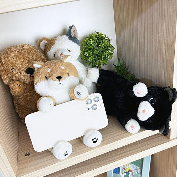 ポージーズ クロネコ マスコット ぬいぐるみ りぶはあと 商品画像9：キャラグッズPERFECT WORLD TOKYO