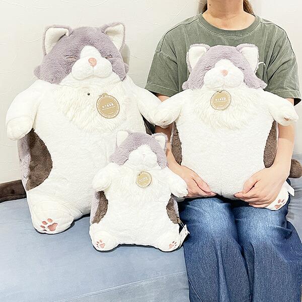 ねこ肯定感 サイベリアンのサーディン 抱きまくら(M) ぬいぐるみ りぶはあと 商品画像7：キャラグッズPERFECT WORLD TOKYO