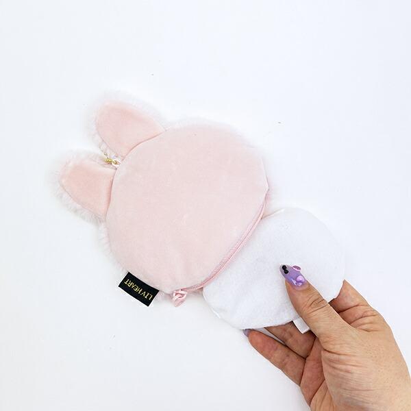 ふわもこアニマル うさぎ ポケットウォーマー りぶはあと 商品画像3：キャラグッズPERFECT WORLD TOKYO