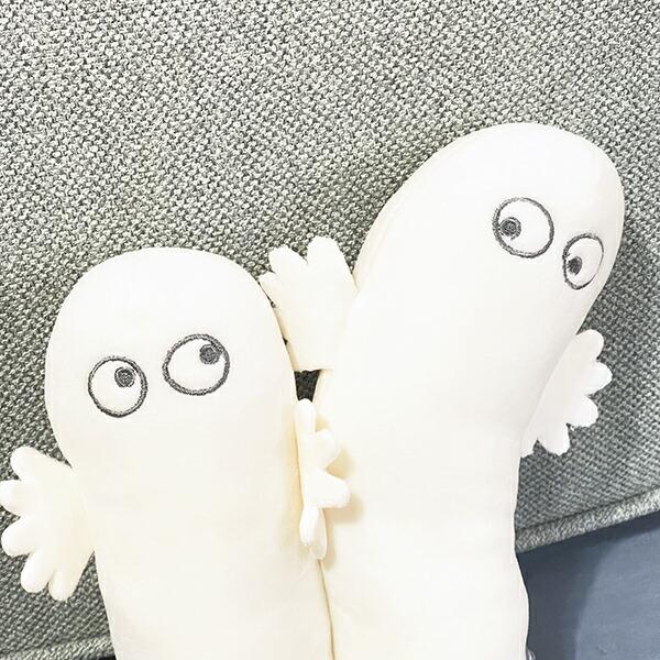 ムーミン ニョロニョロ モチハグにぎにぎクッション ぬいぐるみ MOOMIN 商品画像2：キャラグッズPERFECT WORLD TOKYO