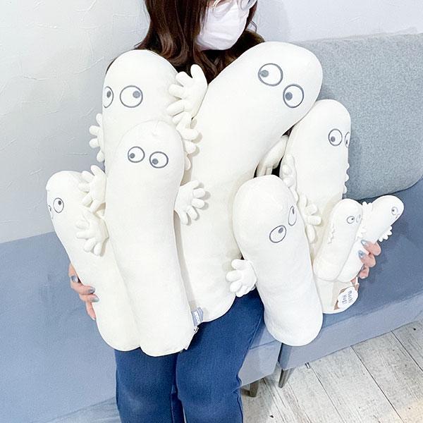 ムーミン ニョロニョロ モチハグにぎにぎクッション ぬいぐるみ MOOMIN 商品画像7：キャラグッズPERFECT WORLD TOKYO