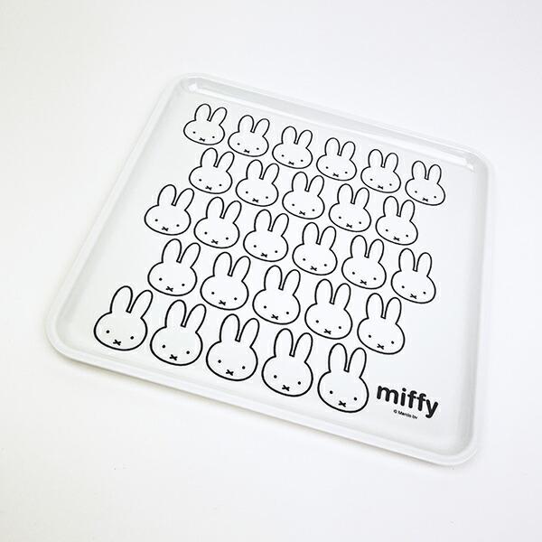 ミッフィー miffy スクエアトレー Many/メニー 食器 商品画像2：キャラグッズPERFECT WORLD TOKYO