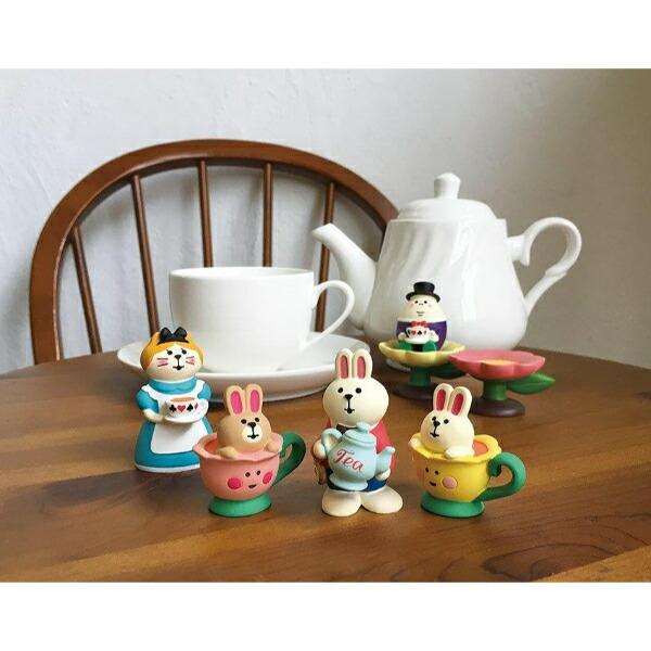 デコレ(DECOLE) コンコンブル お花の国のアリス ティーポットうさぎ フィギュア 置物 商品画像4：キャラグッズPERFECT WORLD TOKYO