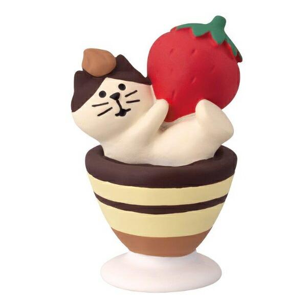 デコレ(DECOLE) コンコンブル 洋菓子コンブルジャンボないちごフェア いちごティニャミス フィギュア 置物 商品画像1：キャラグッズPERFECT WORLD TOKYO