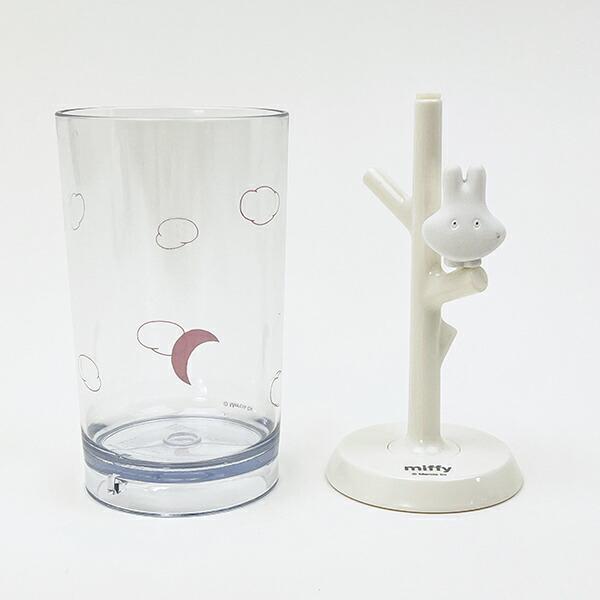 ミッフィー miffy おばけ うがいコップ＆スタンド (パープル) 商品画像2：キャラグッズPERFECT WORLD TOKYO