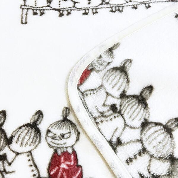 ムーミン リトルミイ シブリングズ ケープ(S) アイボリー ブランケット MOOMIN 商品画像4：キャラグッズPERFECT WORLD TOKYO