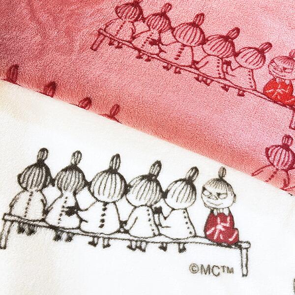 ムーミン リトルミイ シブリングズ ケープ(S) アイボリー ブランケット MOOMIN 商品画像7：キャラグッズPERFECT WORLD TOKYO