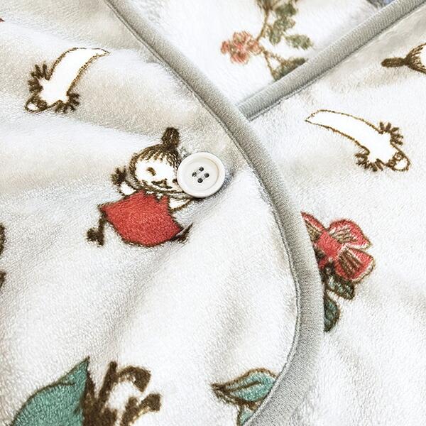 ムーミン フルーツガーデン ケープ(S) グレイ ブランケット MOOMIN 商品画像5：キャラグッズPERFECT WORLD TOKYO