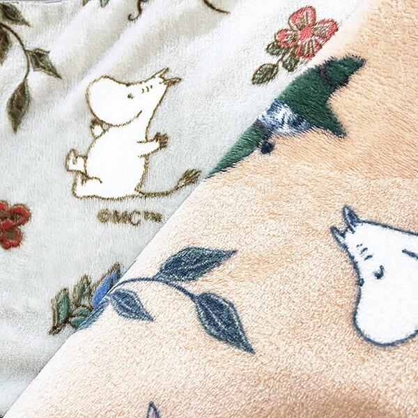ムーミン フルーツガーデン ボア付3WAYケープ ピンク ブランケット MOOMIN 商品画像7：キャラグッズPERFECT WORLD TOKYO