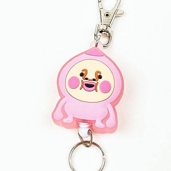 こびとづかん カクレモモジリ ラバーリールキーホルダー 商品画像2：キャラグッズPERFECT WORLD TOKYO
