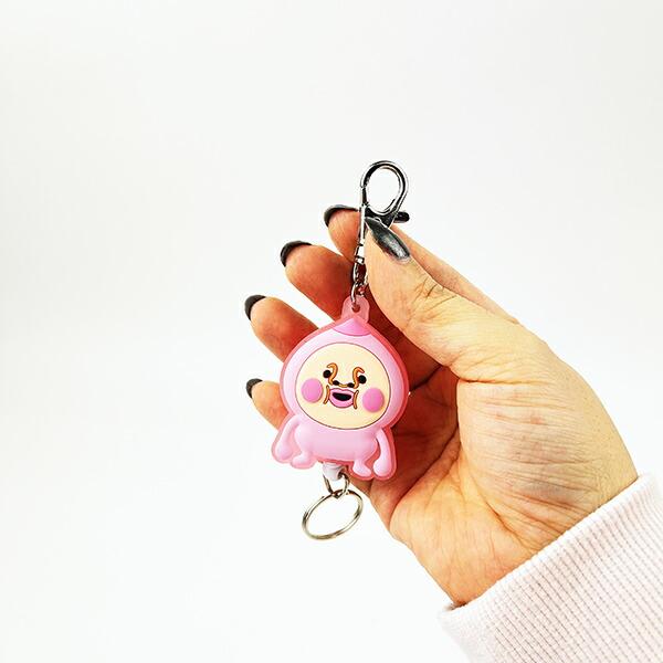 こびとづかん カクレモモジリ ラバーリールキーホルダー 商品画像4：キャラグッズPERFECT WORLD TOKYO