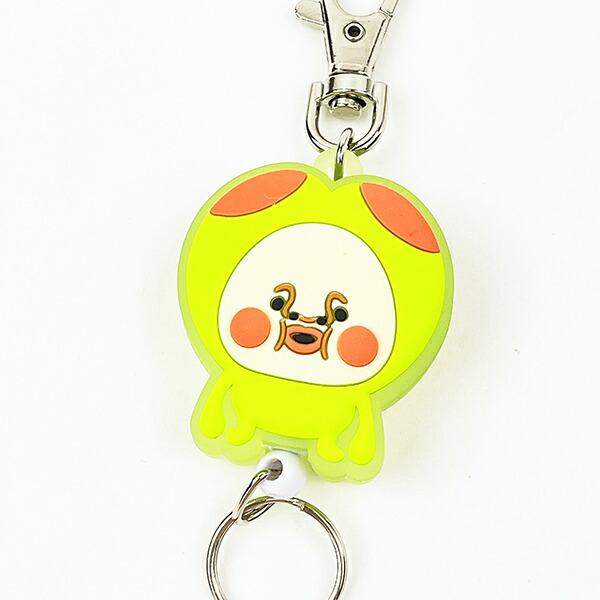 こびとづかん スモモノウチ ラバーリールキーホルダー 商品画像2：キャラグッズPERFECT WORLD TOKYO
