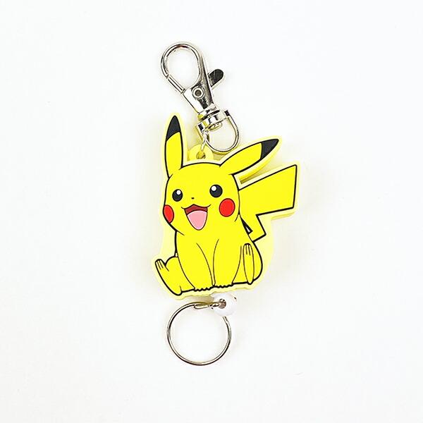 ポケットモンスター ピカチュウ ラバーリールキーホルダー にこにこ) ポケモ･･･