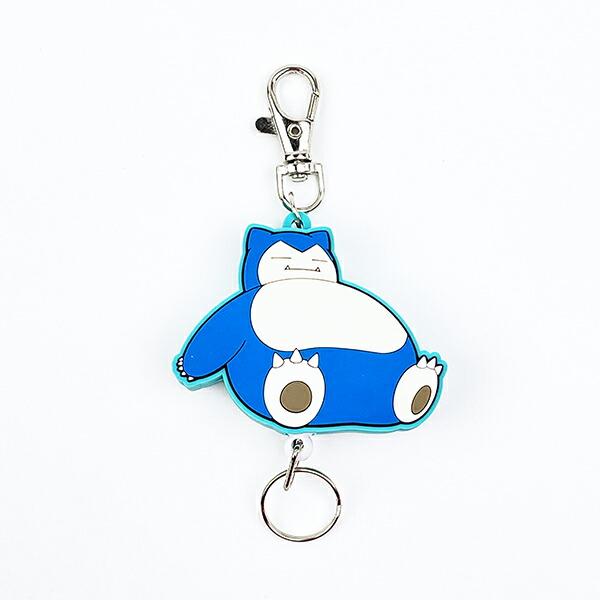 ポケットモンスター カビゴン ラバーリールキーホルダー (まんぷく) ポケモン
