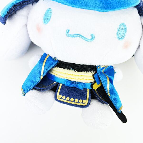 サンリオ シナモロール 将軍シリーズ ぬいぐるみボールチェーン キーホルダー シナモン Sanrio 商品画像3：キャラグッズPERFECT WORLD TOKYO