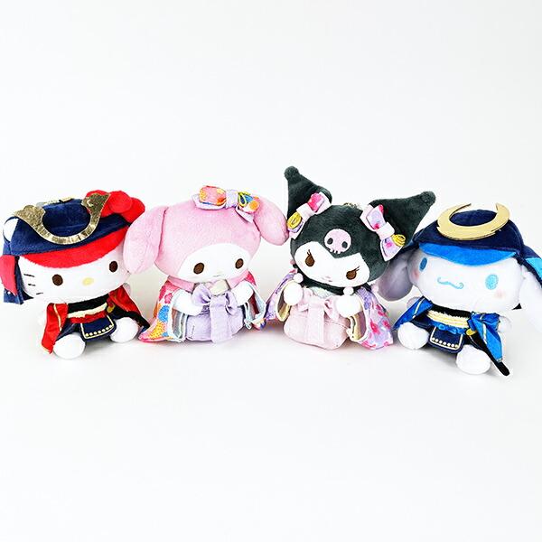 サンリオ シナモロール 将軍シリーズ ぬいぐるみボールチェーン キーホルダー シナモン Sanrio 商品画像7：キャラグッズPERFECT WORLD TOKYO