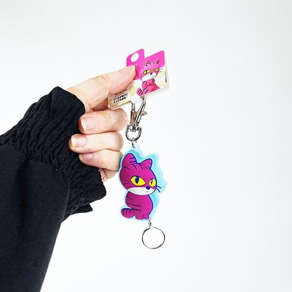 たべっ子どうぶつ THE MOVIE ねこちゃん ラバーリールキーホルダー 商品画像4：キャラグッズPERFECT WORLD TOKYO