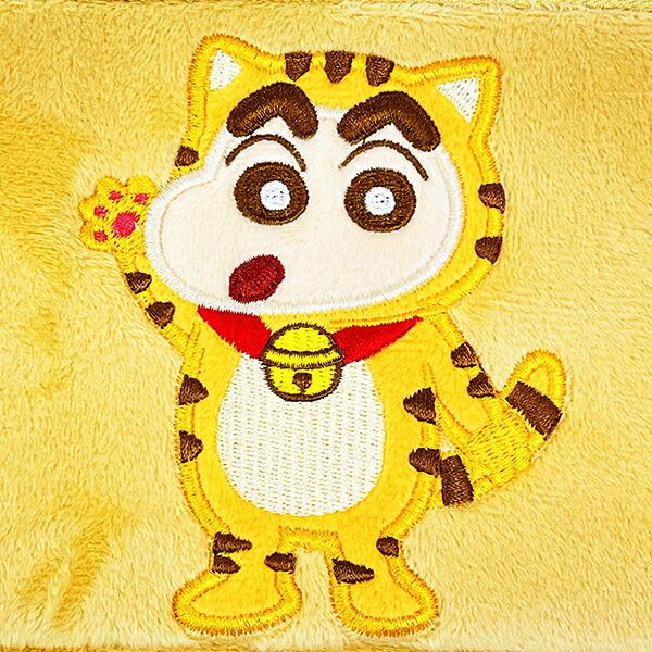 クレヨンしんちゃん ねこ なりきりアニマルミニティッシュポーチ 商品画像2：キャラグッズPERFECT WORLD TOKYO