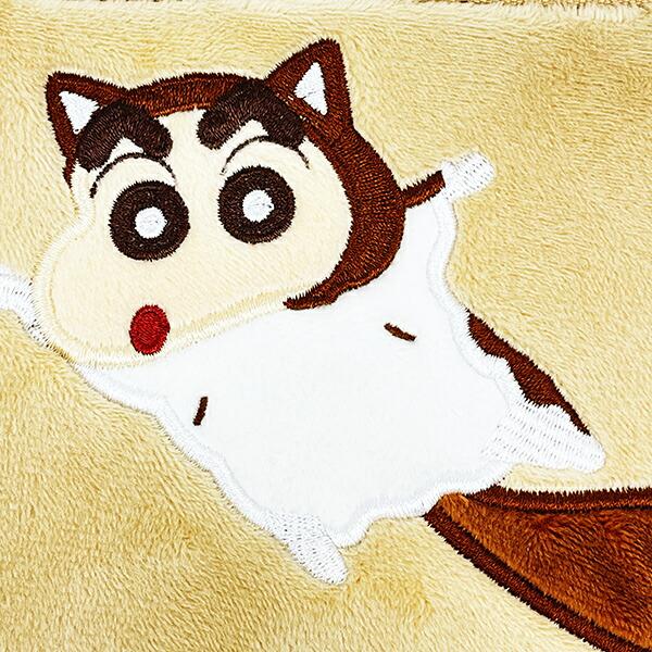 クレヨンしんちゃん むささび なりきりアニマルミニティッシュポーチ 商品画像2：キャラグッズPERFECT WORLD TOKYO