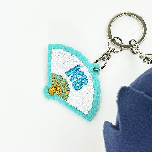 クレヨンしんちゃん 風間くん ニッポンアート刺繍チャームつきぬいぐるみキーリング ぬいぐるみ 商品画像3：キャラグッズPERFECT WORLD TOKYO