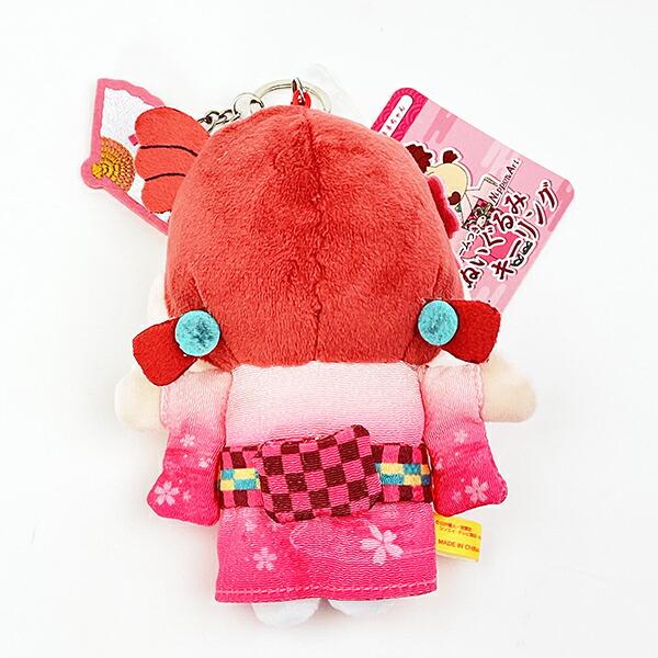 クレヨンしんちゃん ネネちゃん ニッポンアート刺繍チャームつきぬいぐるみキーリング ぬいぐるみ 商品画像4：キャラグッズPERFECT WORLD TOKYO