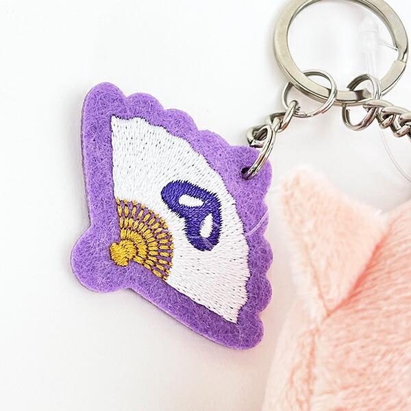 クレヨンしんちゃん ぶりぶりざえもん ニッポンアート刺繍チャームつきぬいぐるみキーリング ぬいぐるみ 商品画像3：キャラグッズPERFECT WORLD TOKYO