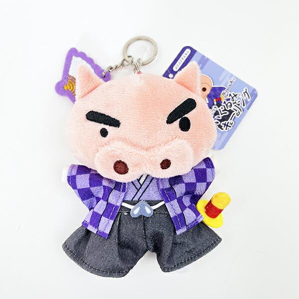 クレヨンしんちゃん ぶりぶりざえもん ニッポンアート刺繍チャームつきぬいぐ･･･