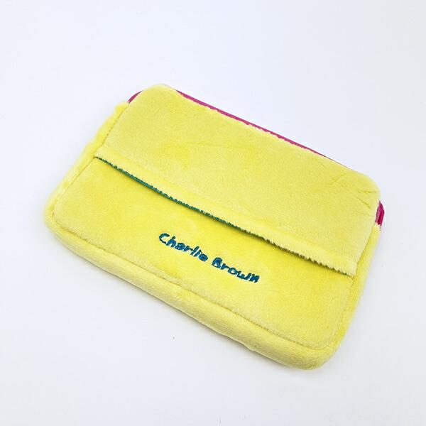 スヌーピー チャーリー・ブラウン ミニティッシュポーチ付きパスケース  SNOOPY 商品画像3：キャラグッズPERFECT WORLD TOKYO