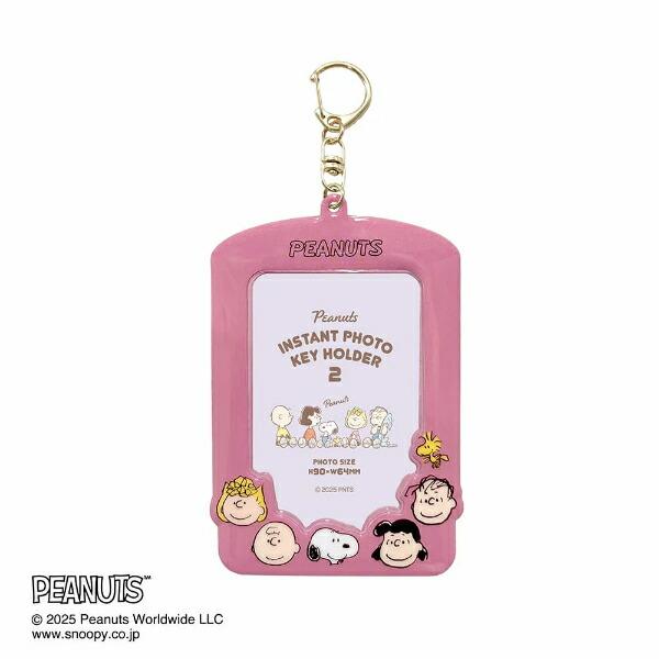 スヌーピー ピーナッツ インスタントフォトキーホルダー2 推し活 SNOOPY