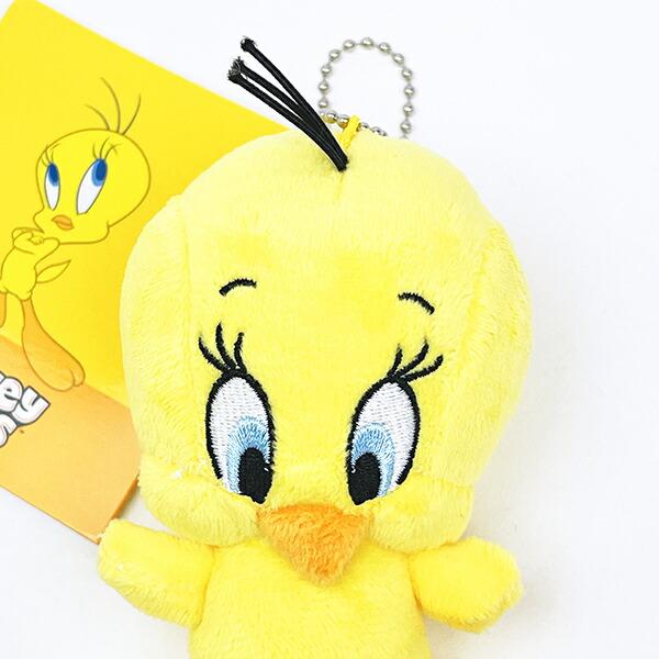 ルーニーテューンズ トゥイーティー ぬいぐるみ ボールチェーン 商品画像2：キャラグッズPERFECT WORLD TOKYO