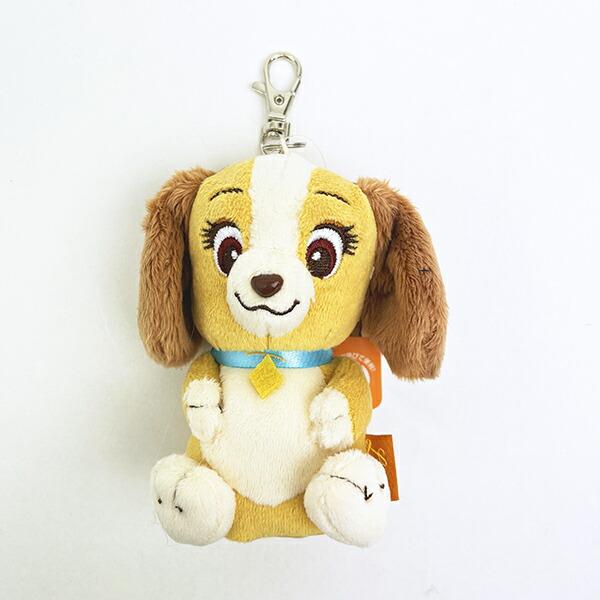 ディズニー わんわん物語 レディ ぬいぐるみリールキーカバー Disney