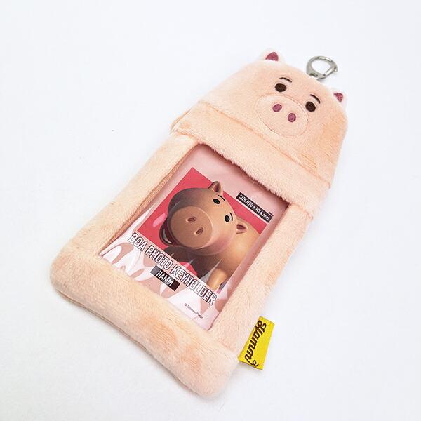 ディズニー トイストーリー ハム ボアフォトキーホルダー Disney 商品画像2：キャラグッズPERFECT WORLD TOKYO