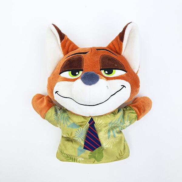 ディズニー ズートピア ニック・ワイルド ハンドパペット ぬいぐるみ Disney