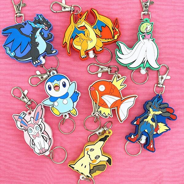 ポケットモンスター メガリザードンX ラバーリールキーホルダー ポケモン 商品画像4：キャラグッズPERFECT WORLD TOKYO