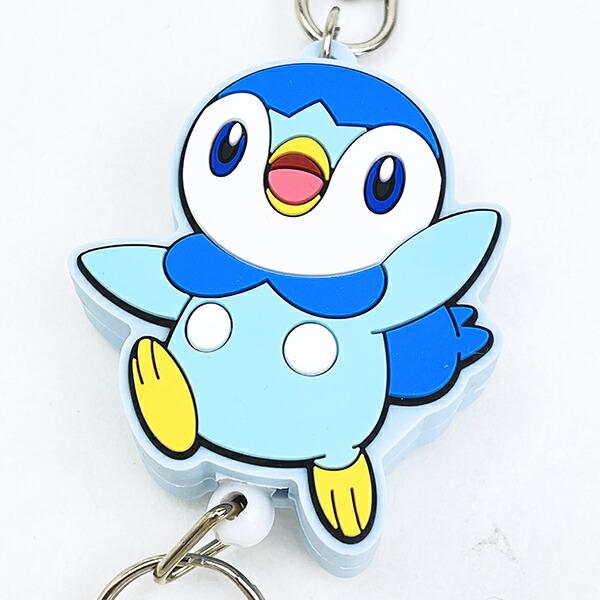 ポケットモンスター ポッチャマ ラバーリールキーホルダー ポケモン 商品画像2：キャラグッズPERFECT WORLD TOKYO