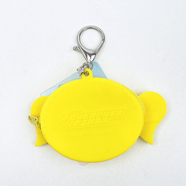 パワーパフガールズ バブルス シリコンミニポーチ (イエロー) 商品画像2：キャラグッズPERFECT WORLD TOKYO