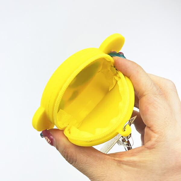 パワーパフガールズ バブルス シリコンミニポーチ (イエロー) 商品画像3：キャラグッズPERFECT WORLD TOKYO