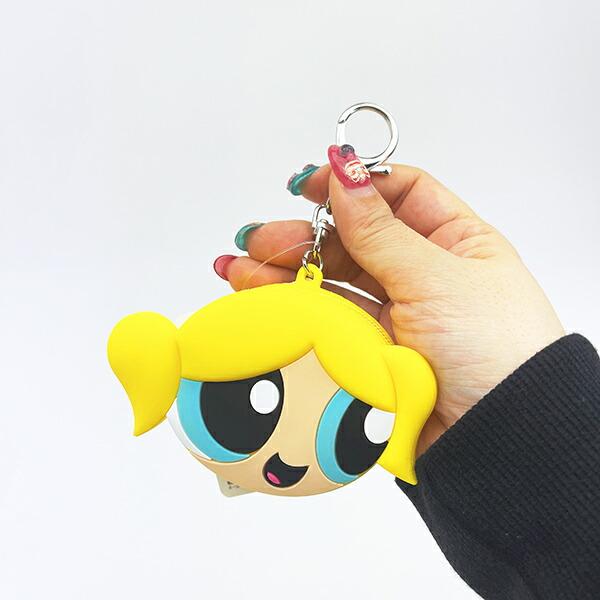 パワーパフガールズ バブルス シリコンミニポーチ (イエロー) 商品画像4：キャラグッズPERFECT WORLD TOKYO