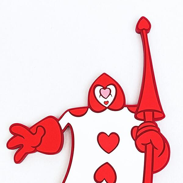 ディズニー 不思議の国のアリス トランプ兵 ラバーマグネットフック Disney 商品画像2：キャラグッズPERFECT WORLD TOKYO