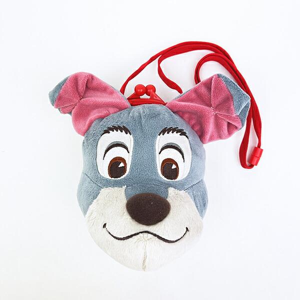 ディズニー わんわん物語 トランプ プラがまぐち ポーチ Disney