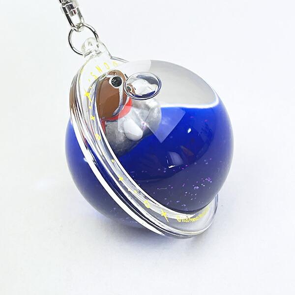 スヌーピー アストロノーツ ぷかぷかキーホルダー (ネイビー) SNOOPY 商品画像3：キャラグッズPERFECT WORLD TOKYO